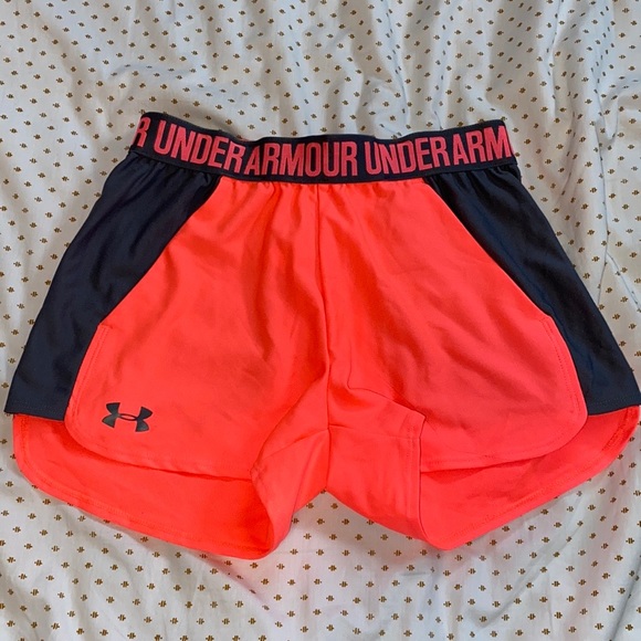 Under Armour Pants - Under armour neon pink shorts